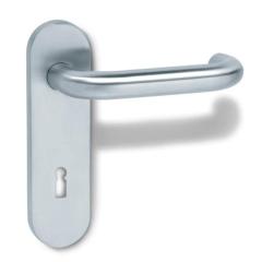 Kurzschildgarnitur 111XAH01.110 VA PZ Drückergrt.HEWI