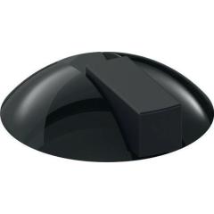 Bodentürpuffer 625 90 D.85mm H.22,5mm Ku.90 tiefschwarz Dübelmontage HEWI