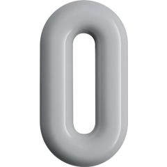 Hausnummer Ziffer 0 Spezial-Polyamid 90 tiefschwarz 165mm D.33mm HEWI