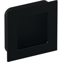 Schiebetürmuschel 544.60B PA 90 tiefschwarz ma quad.TS ab 17mm f.HLT