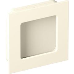 Schiebetürmuschel 544.60B PA 99 reinweiß ma quad.TS ab 17mm f.HLT