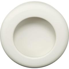 Schiebetürmuschel 538.60MLB PA 99 reinweiß ma rd.TS ab 22mm f.HLT