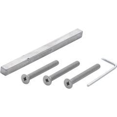 Bef-set.D/D Schnellstift 2210/3310 Drückerschutzgarnituren 8x130mm 47-52mm HOPPE