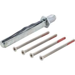 Bef-set.Sertos® FS-K/G 65-70mm M4x75 4-KT.9x90mm HOPPE