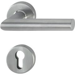 Rosettenhalbgarnitur Ams.E1400Z/42/42S VA F69 4-KT.8mm f.Kombischutz HOPPE