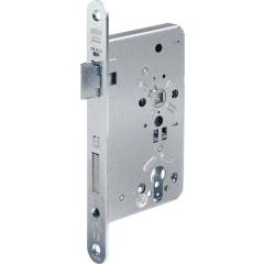 Feuerschutztürschloss B-1206 24/65/72/9mm DIN R 24mm rd VA BKS
