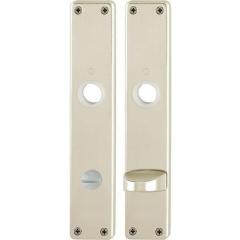 Langschildpaar 202SP F2/neusilberfarbig F2 SK/OL 78mm HOPPE