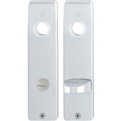 Kurzschildpaar 202KP/AP Alu.F1 SK/OL HOPPE