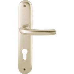 Langschildgarnitur Tôkyô 1710/273P Alu.F2 PZ 72mm DIN L/R HOPPE