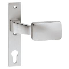 Schlosskasten-Griff 1317/1010 Alu.Aufnahme 8mm EDI