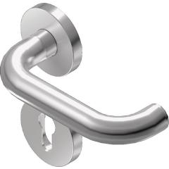 Rosettenhalbgarnitur Rondo H1.0 VA EST 4-KT.8mm BKS