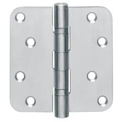 Kugellagertürscharnier VA rd 76x76mm DIN L/R ma ausziehb.Stift INTERSTEEL