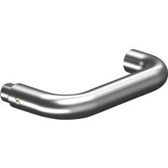 Türdrückerlochteil OGRO 8100 Alu.F1/Satino 4-KT.8mm DIN L/R OGRO