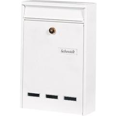 Briefkasten Köln 872 W H.340mm B.255mm T.85mm weiß STA DIN C4 BURG-WÄCHTER