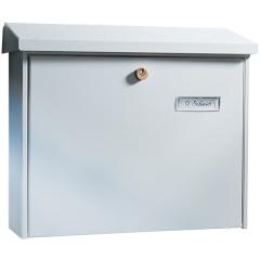 Briefkasten Ams.867 W H.320mm B.377mm T.115mm weiß STA DIN C4 BURG-WÄCHTER