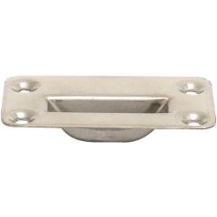 Bodenschließmulde 9009 Treibriegelverschlüsse 100 x 56 x 20mm BKS