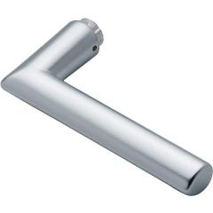 Türdrückerlochteil Stock.1140 Alu.F1/naturf.4-KT.8mm DIN L/R HOPPE