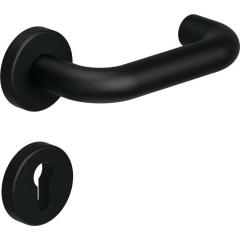 Halbgarnitur 111PBR22.230 PA 90m 4-KT.8mm 43,1-48,0mm Schutzrosetten HEWI