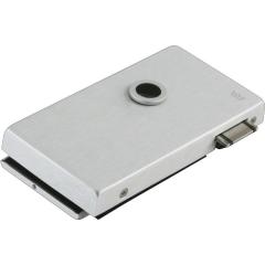 Glastürschloss OFFICE Classic LM niro elox.PZ DIN re.DORMA-GLAS