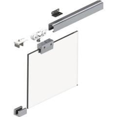 Schiebetürsystem 73 50kg 1300mm EV1 elox.500-700mm Dm.Kompletts.