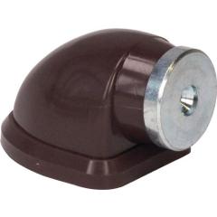 Magnettürfeststeller 011/572/1 H.38mm Ku.braun Dübelmontage SCHNEGEL