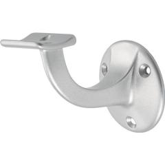 Handlaufträger 3500 Alu.silberf.elox.D.Wandplatte 56mm