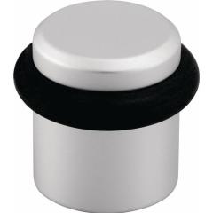 Bodentürpuffer 4735 D.39mm H.36mm Alu.silberf.ma elox.Dübelmontage HERMETA