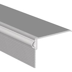 Renovierungsschiene ARP 55 L.1800mm B.55mm Alu.elox.silber z.Schrauben ELLEN