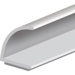 Türanschlagdg.1024T L.25m B.7mm selbstkl.Silik.talkum schwarz ELLEN