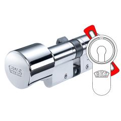 BKS janus 8000 - Knaufzylinder - CrNi mit Doppelschließbart