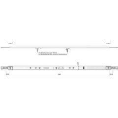 Anschlussstulp multisafe 855R U-St.24mm L.648mm