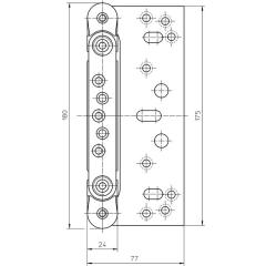 Aufnahmeelement Variant® VX 7502 STA verz.rd SIMONSWERK
