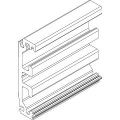 Zargenausgleichsprofil Wm.Alu.EV1 L.1650mm Levolan 60/120 GEZE