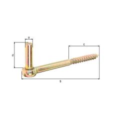 Kloben z.Einschr.13x165mm galv.verz.d.pass.GAH