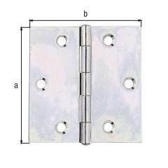 Scharnier H.70mm B.70mm S.1,5mm STA sdmverz.quad.GAH | 20 Stück