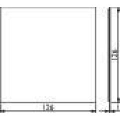 Hinweiszeichen NW-4600-6 VA Farb-Nr.60 B.126mm H.126mm TECWERK
