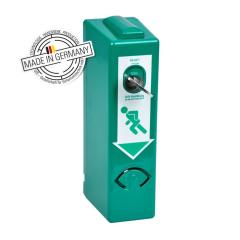 EH-Türwächter 990 000 PHZ inkl.3 Schlü.grün lack.Basis GFS