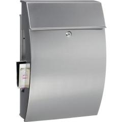 Briefkasten Hamburg 3815 Ni H.478mm B.322mm T.152mm DIN C4 BURG-WÄCHTER