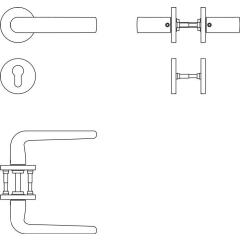 Rosettengrt.12 1070 Alu.0105 U-Form PZ DIN L/R KGL D/K FSB