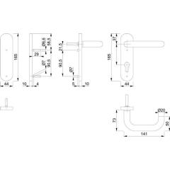 FS-Garnitur Paris FS-E138/353KH VA F69 -/D TS 40-65mm PZ/bl.