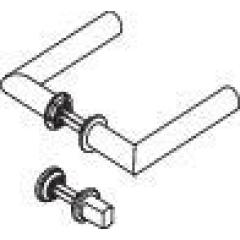 Rosettengrt.162PBM02.230 90m FBM-Notöffnungsart m.Münze HEWI