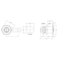 KESO 2500 - Briefkastenzylinder