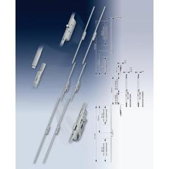 Anschlussstulp multisafe MA F-St.20mm L.1177mm Fuhr Silver FUHR