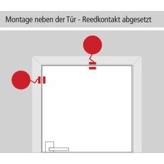 Überwachungsgerät Dexcon o.Voralarm Überwachung v.Türen u.Fenstern Ku.rot GFS