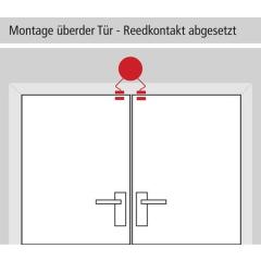 Überwachungsgerät Dexcon o.Voralarm Überwachung v.Türen u.Fenstern Ku.rot GFS