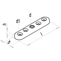 Flansch -93 193 Pro 100 STA verzinkt,gelb f.Holzflügel HELM