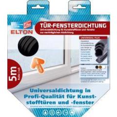 ELLEN - Renov.-dicht.Univ.Plus L.5m B.8mm z.Einziehen TPE blk schwarz