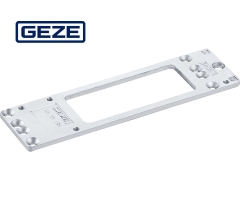 GEZE Montageplatte TS 2000 V - silber