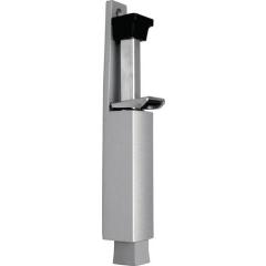 DENI - Türfeststeller 3837 0060 22 Zinkdruckg.silber lack.Hubh.60mm Türmontage