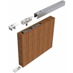 Schiebesyst.73 ME-V 80kg 1300mm VA-Eff.HLT ab 30mm Kompletts.